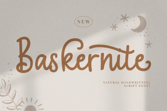 Baskernite Font Review: Elevating Campaign Visuals with Organic Flow
