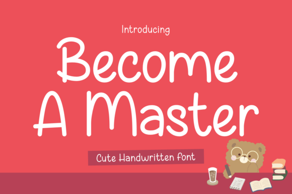 Become a Master: A Handwritten Font for Digital Brands