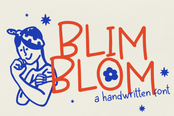 Blimblom: A Playful Handwritten Font for Web Design