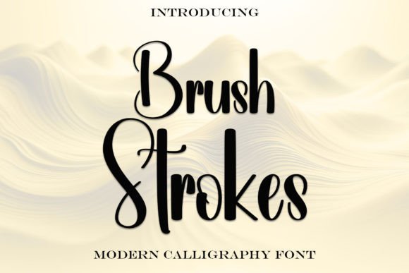 Brush Strokes: A Premium Handwritten Font for Modern Web Design