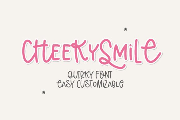 Cheeky Smile: A Handwritten Font for Web Design