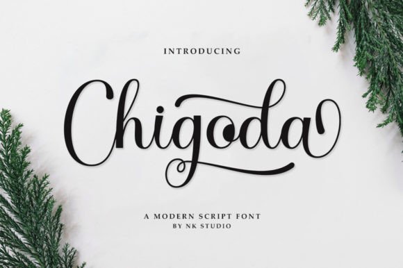 Chigoda Font Review: A Script for Campaign Design