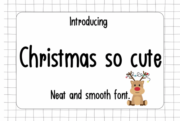 Christmas so Cute: The Perfect Handwritten Font for Holiday Crafts