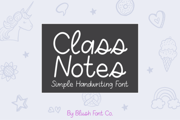 Class Notes Font: A Designer's Take on School Style