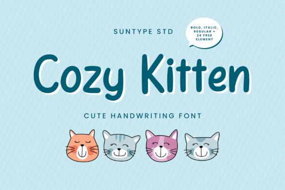 Cozy Kitten Font: A Warm Typeface for Web Design
