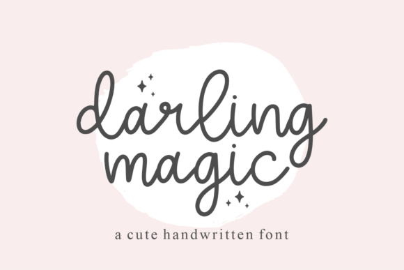 Darling Magic: The Handwritten Font for Scroll-Stopping Content