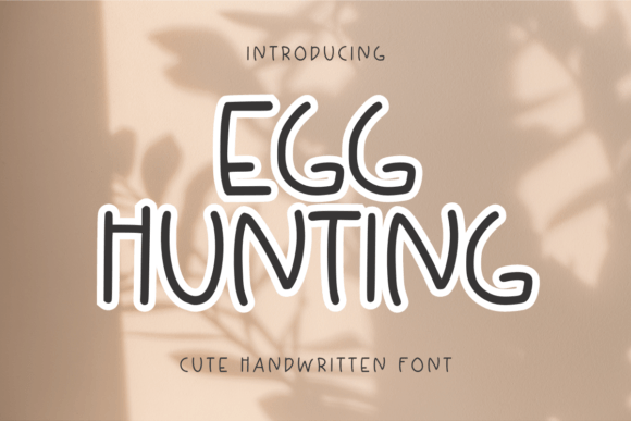 Egg Hunting: The Handwritten Font That Elevates Campaign Visuals
