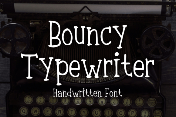 Elevate Your Web Design with the Bouncy Typewriter Font