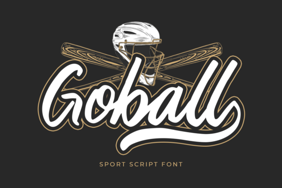 Goball: The Sport Script Font for Bold Branding