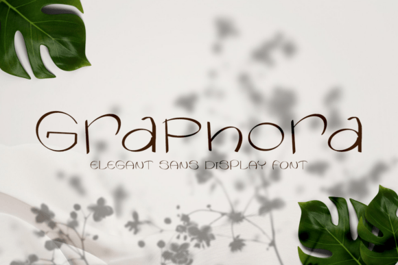 Graphora: The Elegant Sans Typeface for Modern Branding