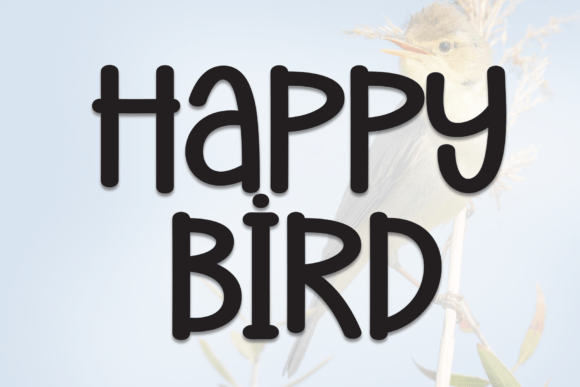 Happy Bird: A Friendly Handwritten Typeface for Editorial Design