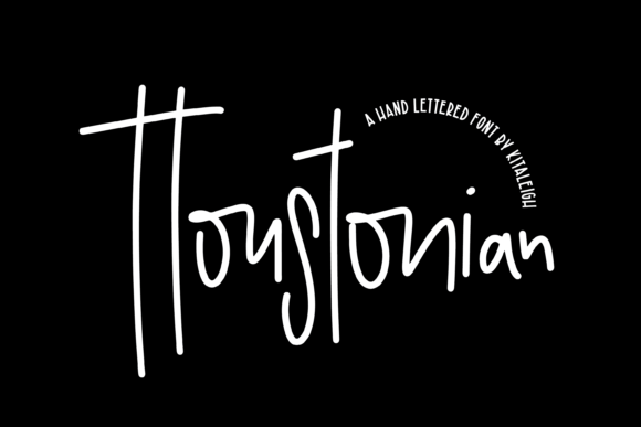 Houstonian: A Charming Script Font for Editorial Design