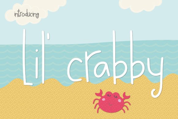 Lil Crabby: A Playful Handwritten Font for Modern Web Design