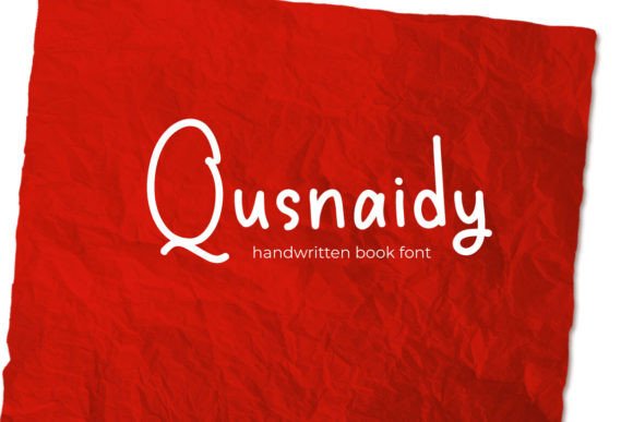 Qusnaidy: The Handwritten Font for Scroll-Stopping Marketing