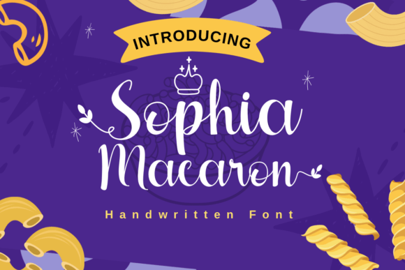 Sophia Macaron: A Sweet Script Typeface for Editorial Design