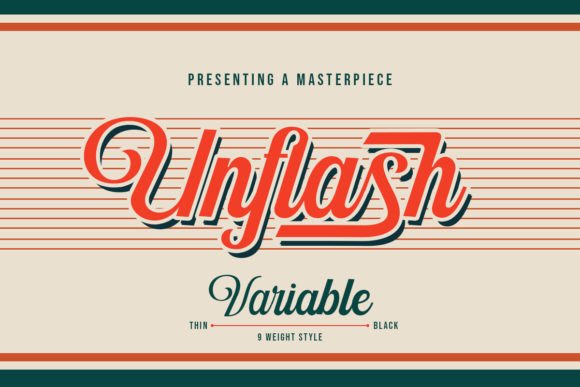 Unflash: The Script Typeface That Elevates Campaign Visuals