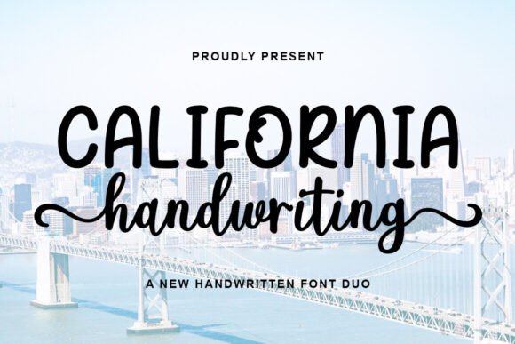 Upgrade Your Brand with California Handwriting Duo Font